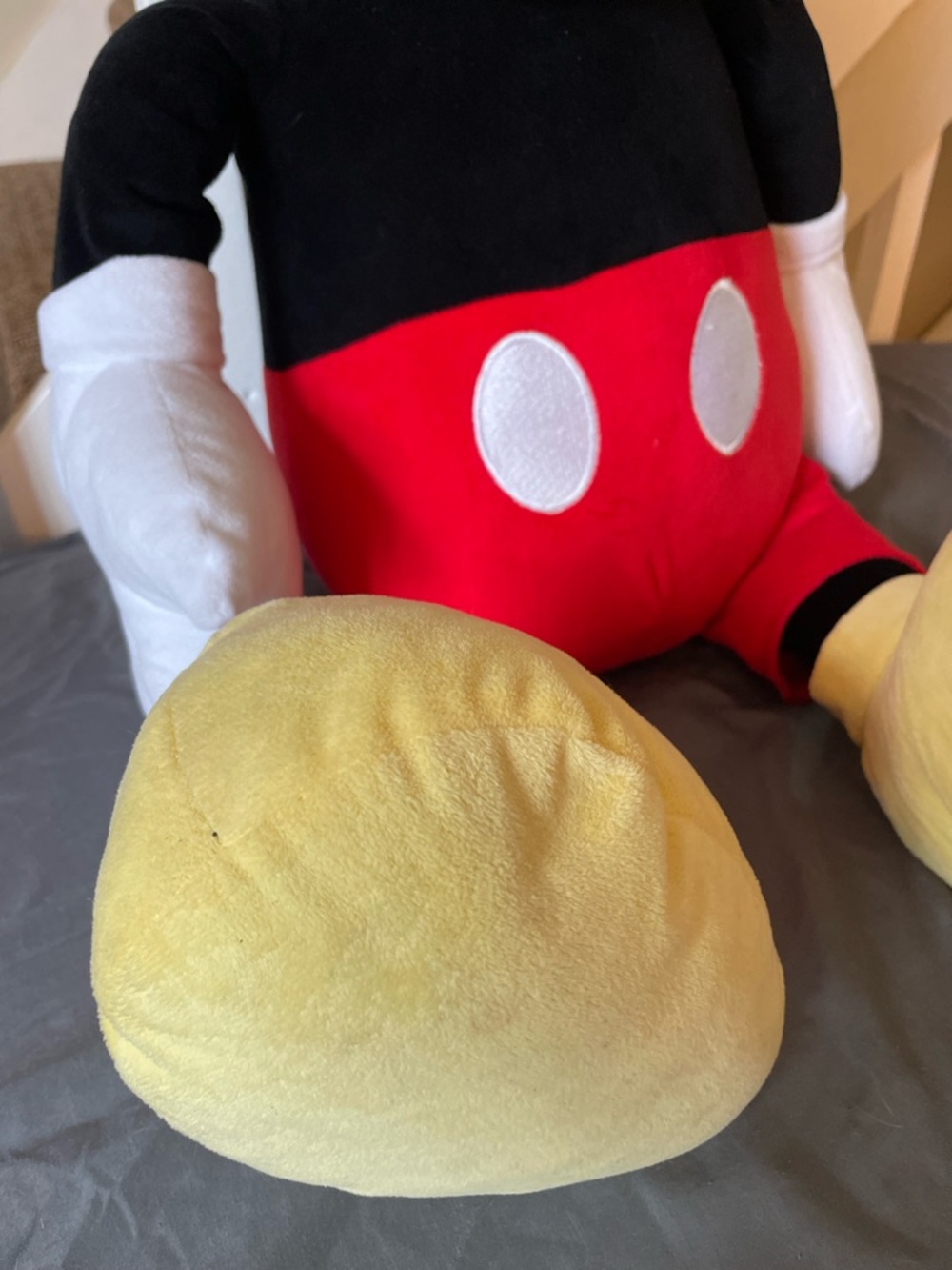 Disney Baby Mickey Mouse Jumbo Stuffed Animal Plush Toy 40inch - Good condition - Picture 3 of 9